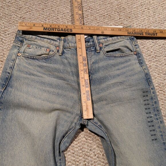 American Eagle Original Bootcut Jeans Mens 30 x 30 Easy Flex Blue Denim - Picture 3 of 7